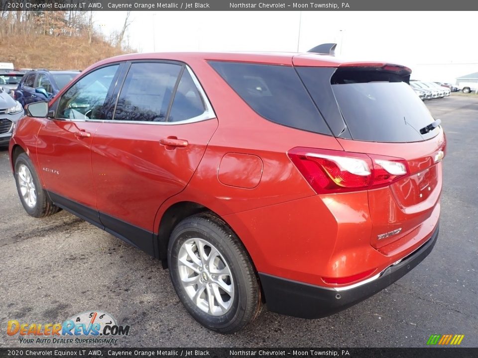 2020 Chevrolet Equinox LT AWD Cayenne Orange Metallic / Jet Black Photo #3