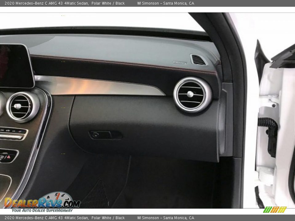 2020 Mercedes-Benz C AMG 43 4Matic Sedan Polar White / Black Photo #28