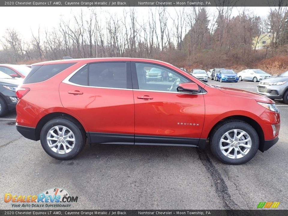 2020 Chevrolet Equinox LT AWD Cayenne Orange Metallic / Jet Black Photo #6