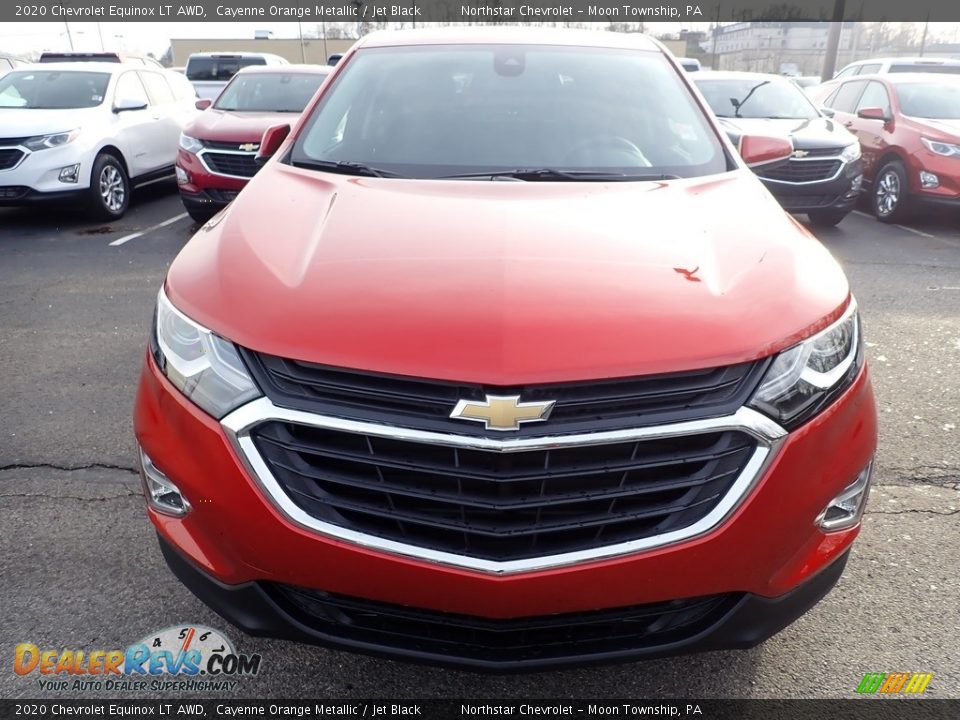 2020 Chevrolet Equinox LT AWD Cayenne Orange Metallic / Jet Black Photo #8
