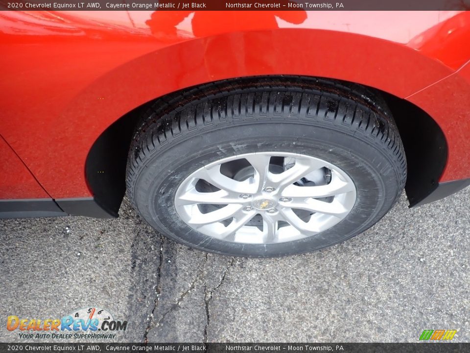 2020 Chevrolet Equinox LT AWD Cayenne Orange Metallic / Jet Black Photo #9