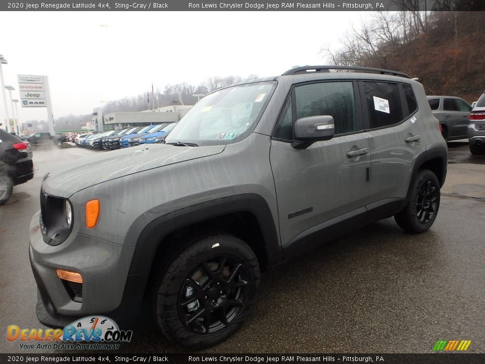 2020 Jeep Renegade Latitude 4x4 Sting-Gray / Black Photo #1