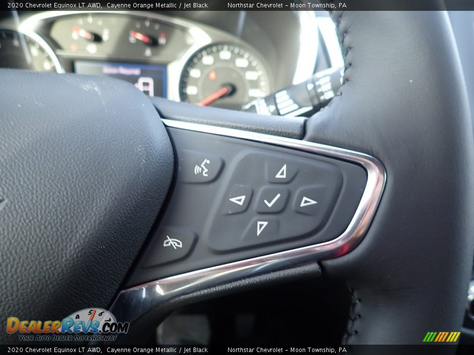 2020 Chevrolet Equinox LT AWD Cayenne Orange Metallic / Jet Black Photo #19
