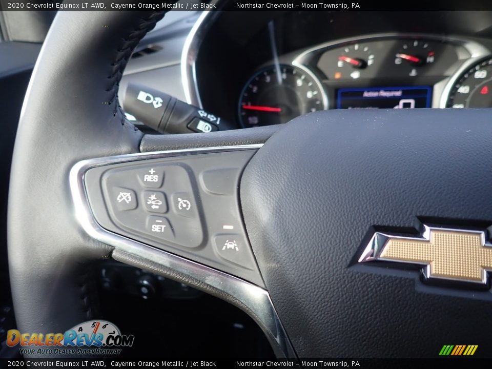 2020 Chevrolet Equinox LT AWD Cayenne Orange Metallic / Jet Black Photo #20