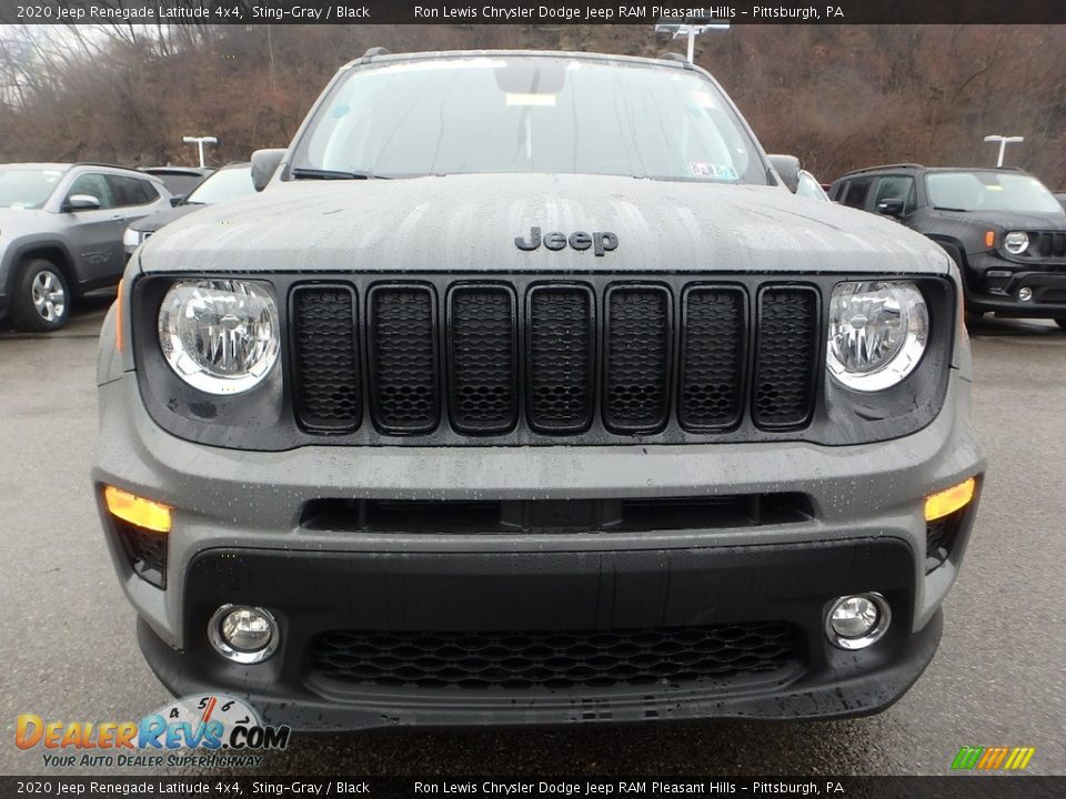 2020 Jeep Renegade Latitude 4x4 Sting-Gray / Black Photo #9