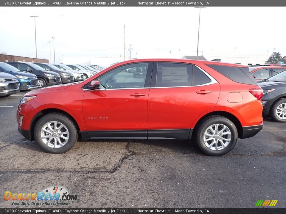 Cayenne Orange Metallic 2020 Chevrolet Equinox LT AWD Photo #2