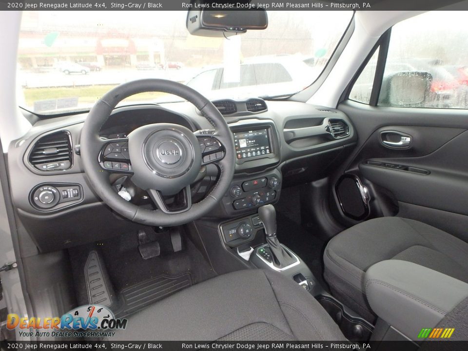 2020 Jeep Renegade Latitude 4x4 Sting-Gray / Black Photo #13