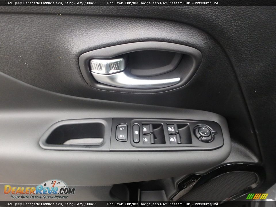 2020 Jeep Renegade Latitude 4x4 Sting-Gray / Black Photo #14