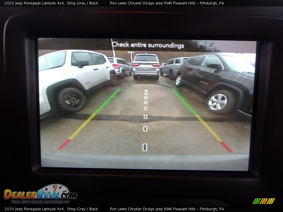 2020 Jeep Renegade Latitude 4x4 Sting-Gray / Black Photo #16