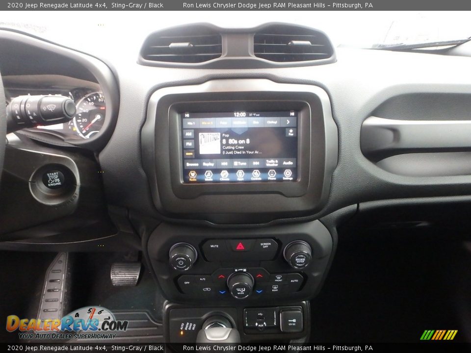 2020 Jeep Renegade Latitude 4x4 Sting-Gray / Black Photo #17