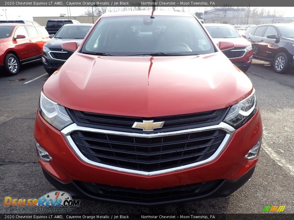 2020 Chevrolet Equinox LT AWD Cayenne Orange Metallic / Jet Black Photo #8