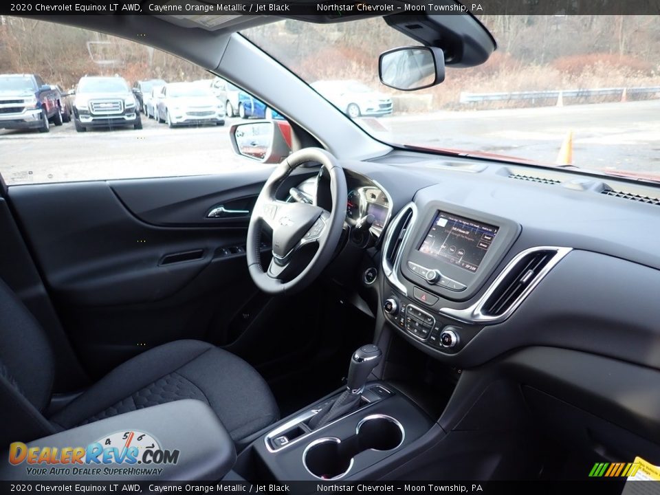 2020 Chevrolet Equinox LT AWD Cayenne Orange Metallic / Jet Black Photo #11