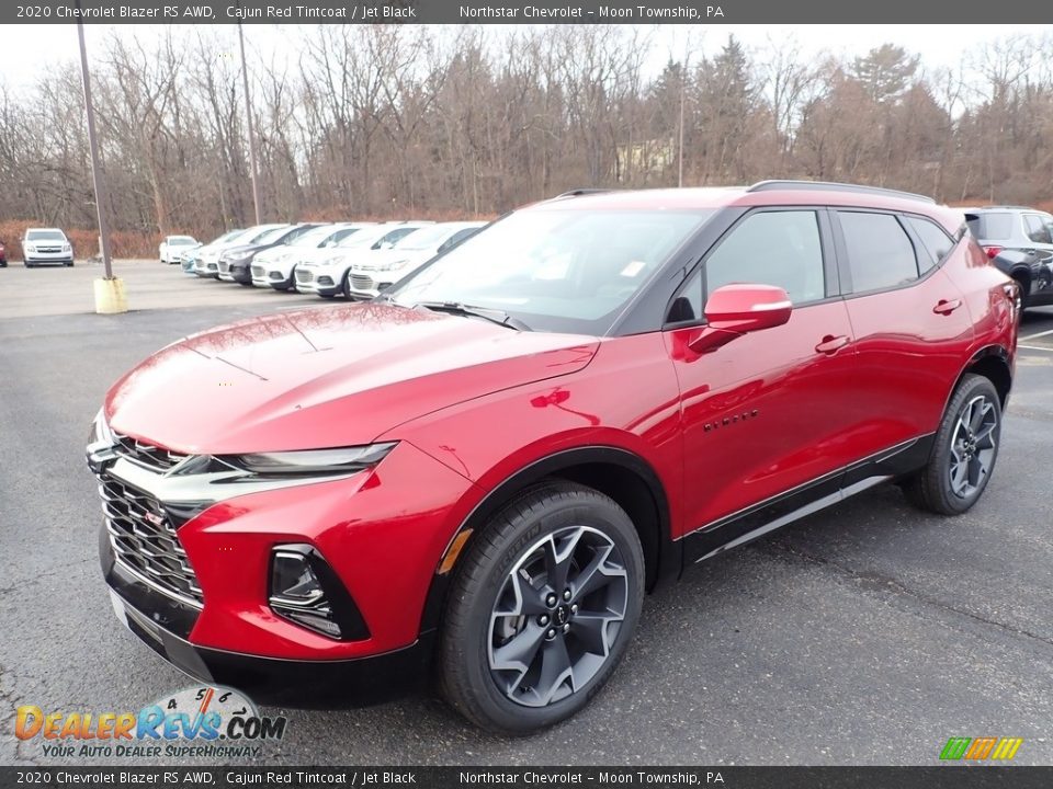 Front 3/4 View of 2020 Chevrolet Blazer RS AWD Photo #1