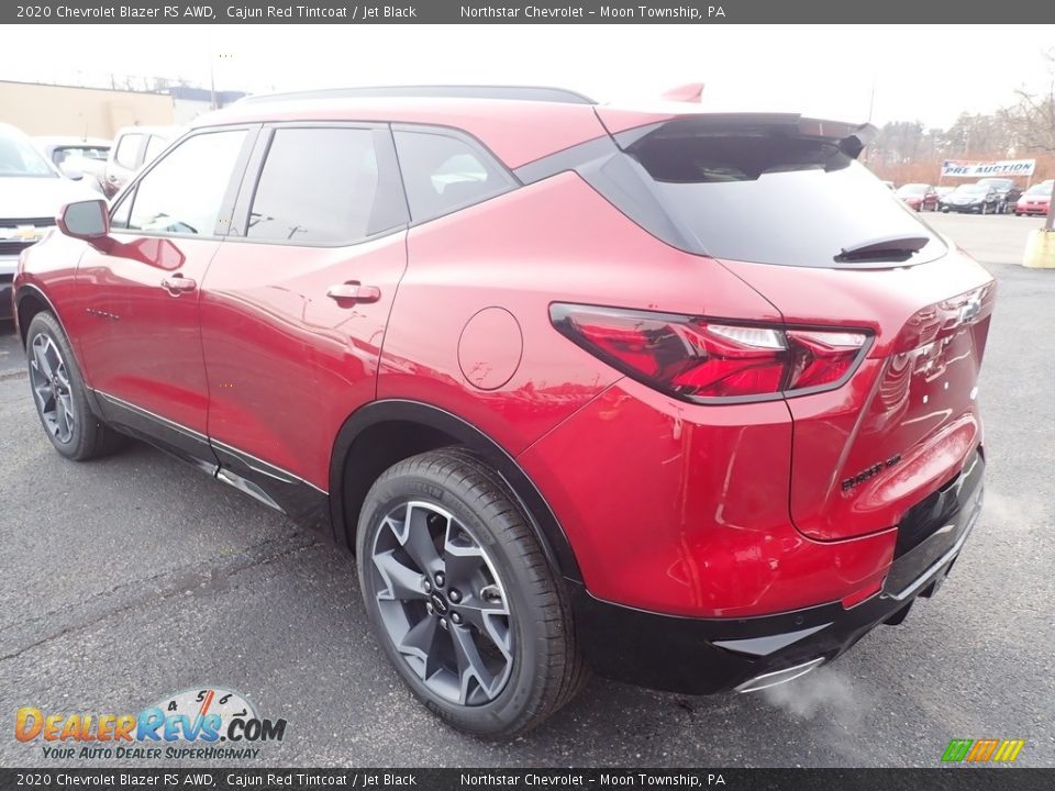 2020 Chevrolet Blazer RS AWD Cajun Red Tintcoat / Jet Black Photo #3