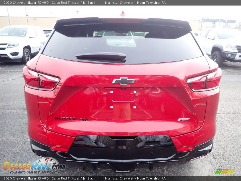 2020 Chevrolet Blazer RS AWD Cajun Red Tintcoat / Jet Black Photo #4