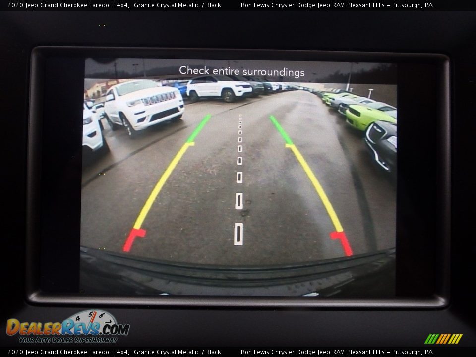 2020 Jeep Grand Cherokee Laredo E 4x4 Granite Crystal Metallic / Black Photo #16