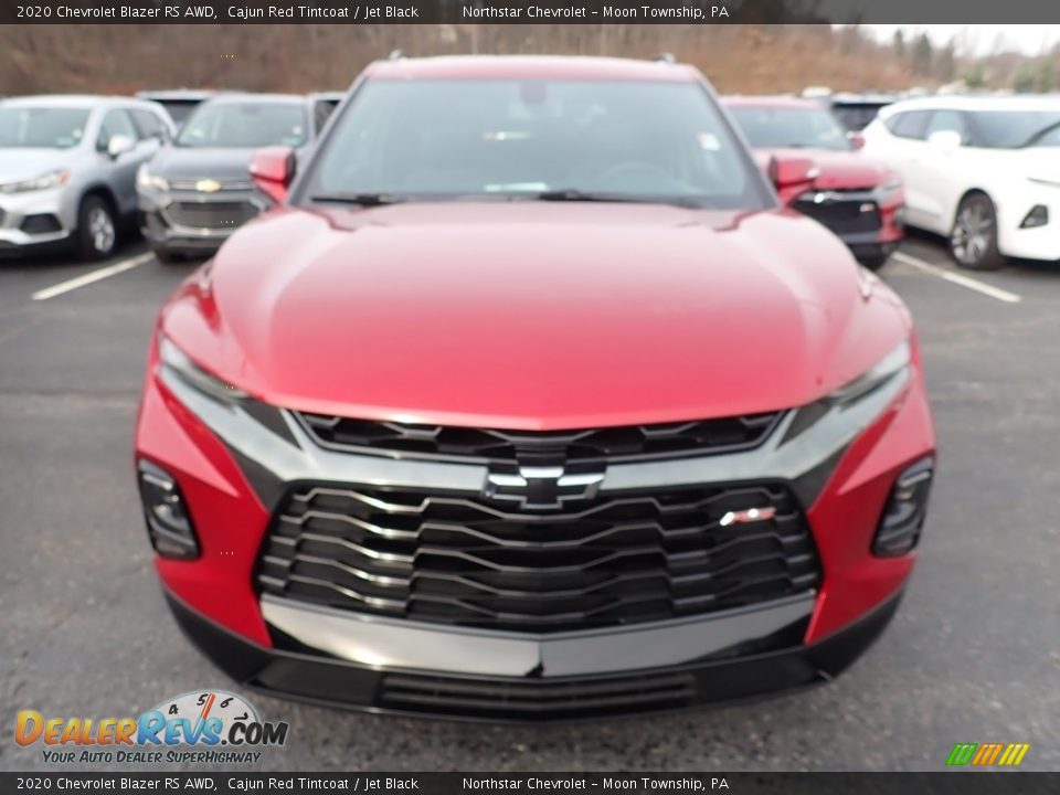 2020 Chevrolet Blazer RS AWD Cajun Red Tintcoat / Jet Black Photo #8