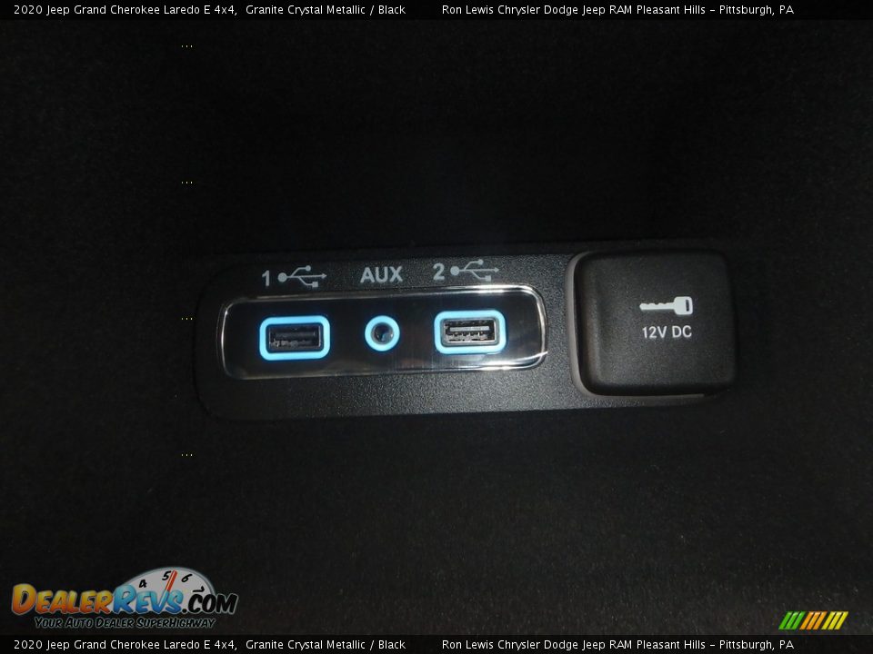 2020 Jeep Grand Cherokee Laredo E 4x4 Granite Crystal Metallic / Black Photo #19