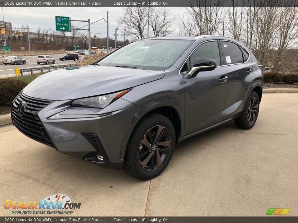 2020 Lexus NX 300 AWD Nebula Gray Pearl / Black Photo #1