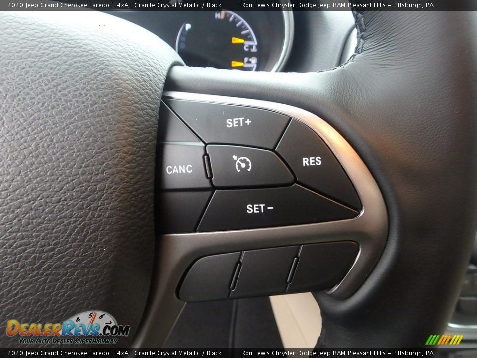 2020 Jeep Grand Cherokee Laredo E 4x4 Granite Crystal Metallic / Black Photo #20