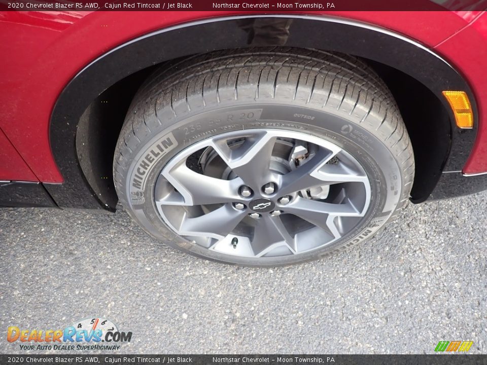 2020 Chevrolet Blazer RS AWD Cajun Red Tintcoat / Jet Black Photo #9