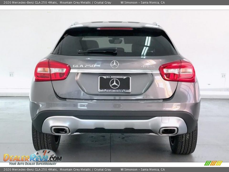 2020 Mercedes-Benz GLA 250 4Matic Mountain Grey Metallic / Crystal Gray Photo #3