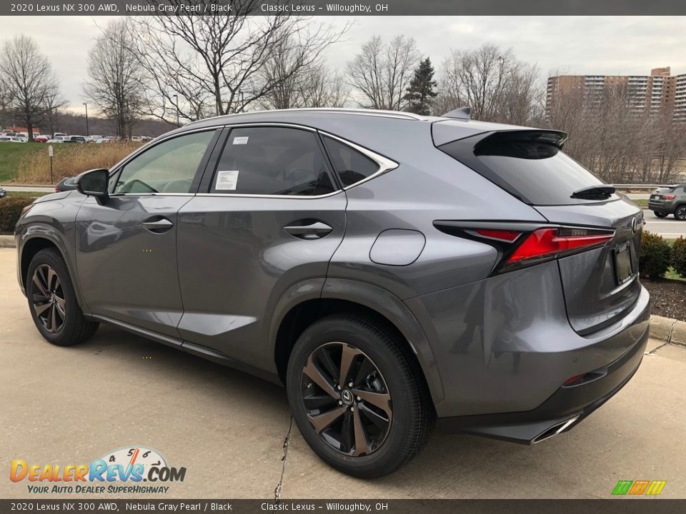 2020 Lexus NX 300 AWD Nebula Gray Pearl / Black Photo #4