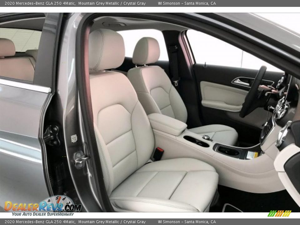 Crystal Gray Interior - 2020 Mercedes-Benz GLA 250 4Matic Photo #5