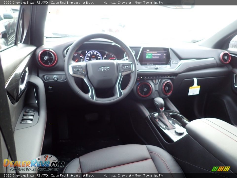 Front Seat of 2020 Chevrolet Blazer RS AWD Photo #13