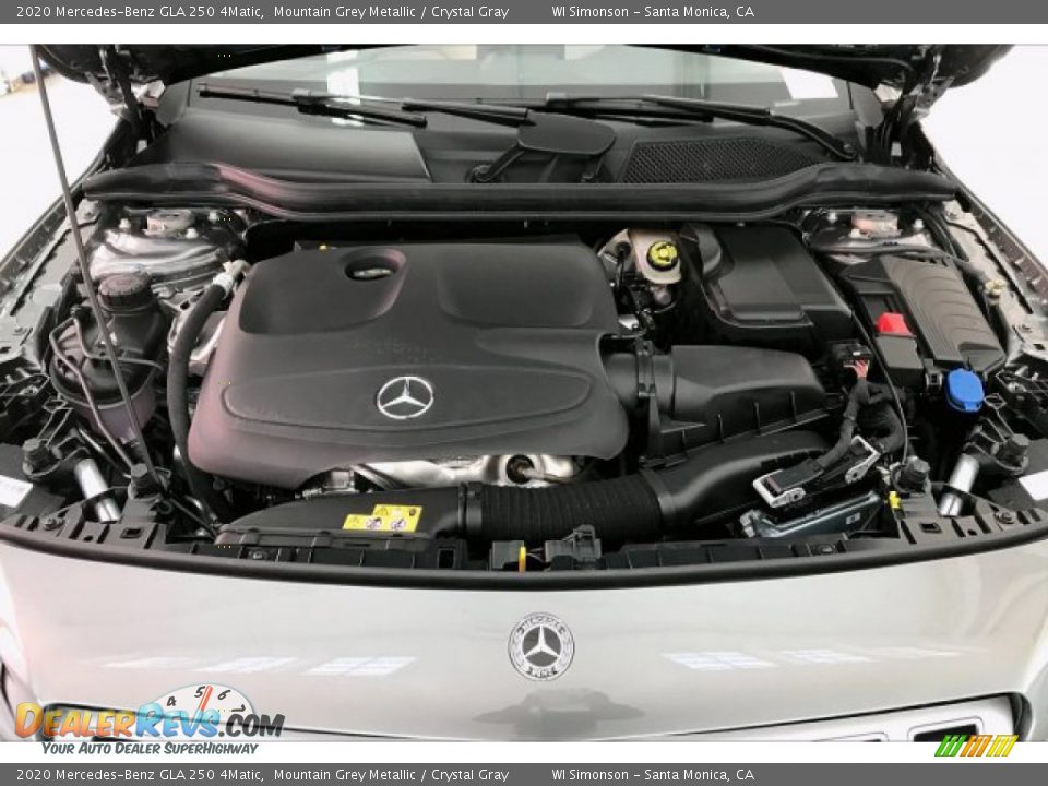 2020 Mercedes-Benz GLA 250 4Matic 2.0 Liter Turbocharged DOHC 16-Valve VVT 4 Cylinder Engine Photo #8