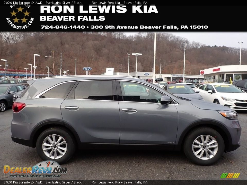 2020 Kia Sorento LX AWD Everlasting Silver / Black Photo #1