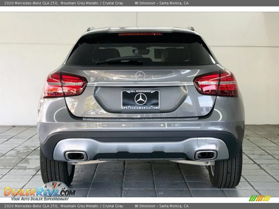 2020 Mercedes-Benz GLA 250 Mountain Grey Metallic / Crystal Gray Photo #3