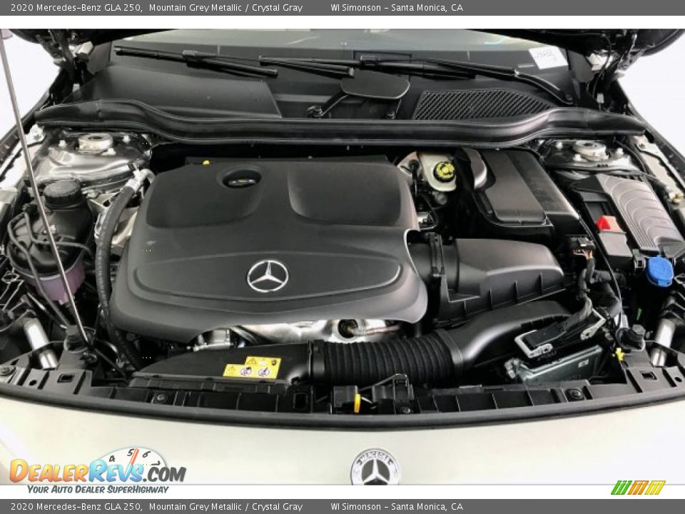 2020 Mercedes-Benz GLA 250 2.0 Liter Turbocharged DOHC 16-Valve VVT 4 Cylinder Engine Photo #8