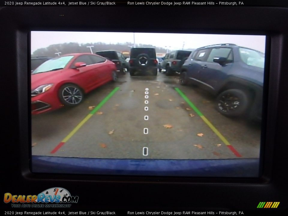 2020 Jeep Renegade Latitude 4x4 Jetset Blue / Ski Gray/Black Photo #16