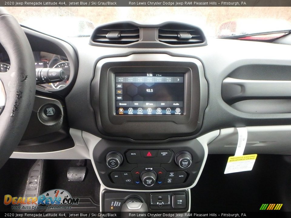 Controls of 2020 Jeep Renegade Latitude 4x4 Photo #17