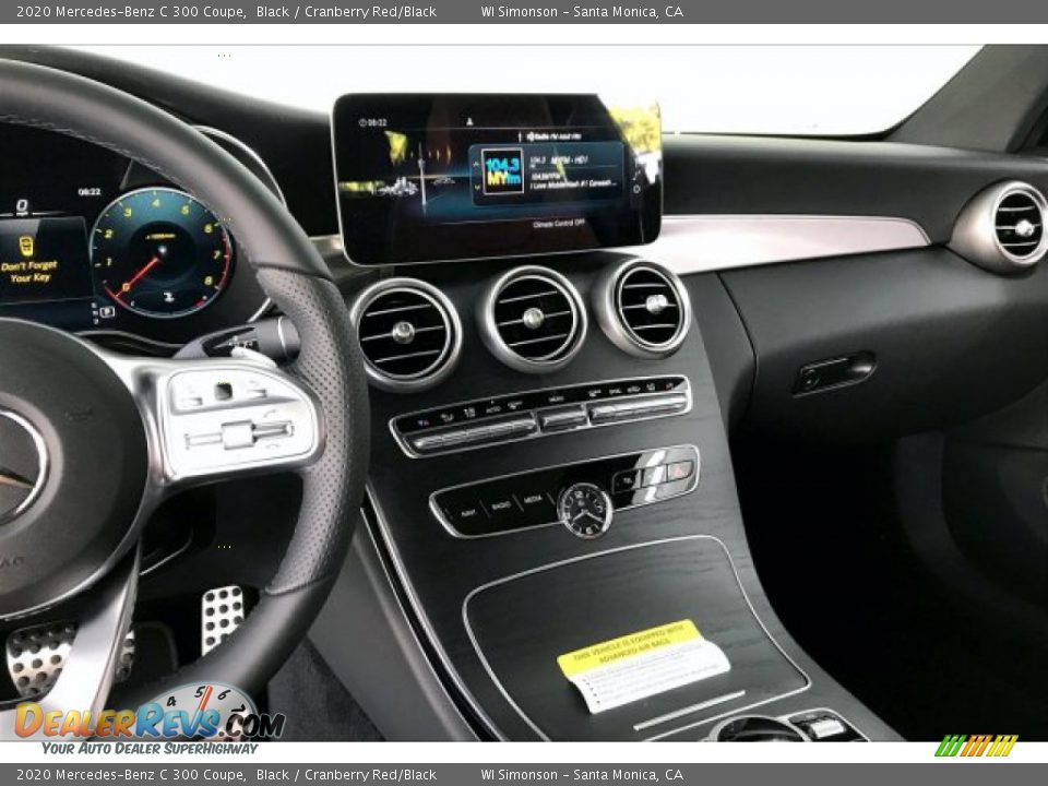 Controls of 2020 Mercedes-Benz C 300 Coupe Photo #6