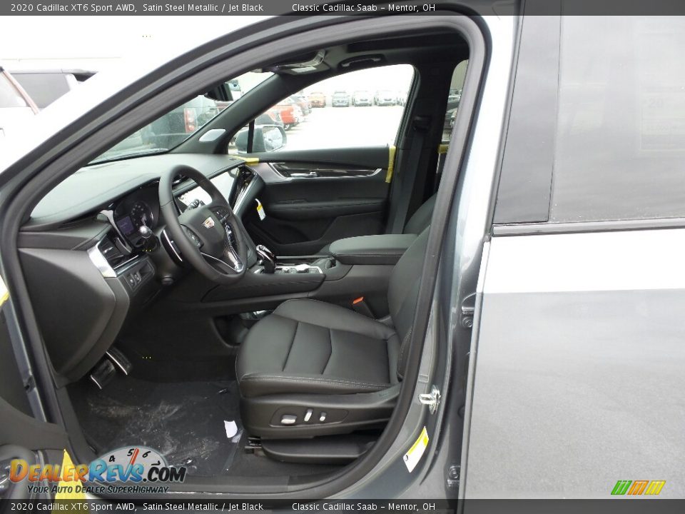 2020 Cadillac XT6 Sport AWD Satin Steel Metallic / Jet Black Photo #3