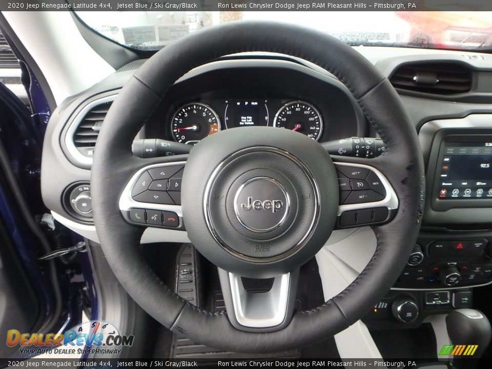 2020 Jeep Renegade Latitude 4x4 Steering Wheel Photo #18