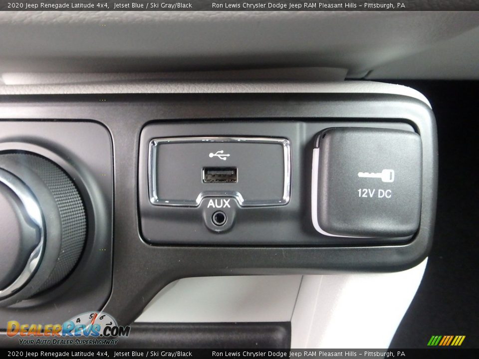 2020 Jeep Renegade Latitude 4x4 Jetset Blue / Ski Gray/Black Photo #19