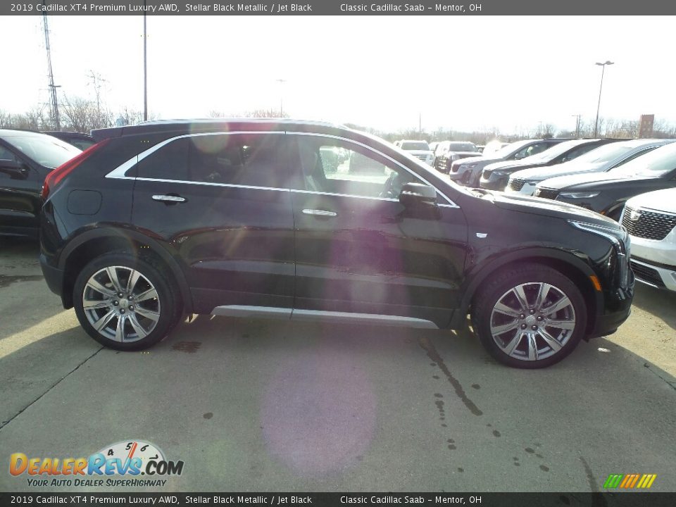 2019 Cadillac XT4 Premium Luxury AWD Stellar Black Metallic / Jet Black Photo #2