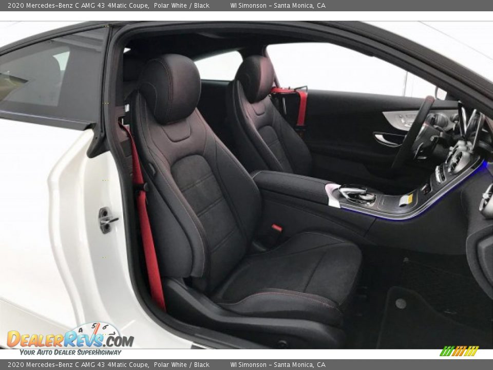 Front Seat of 2020 Mercedes-Benz C AMG 43 4Matic Coupe Photo #6