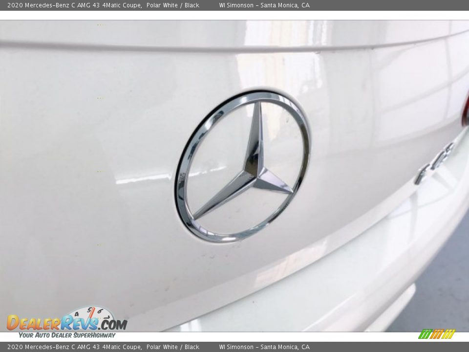 2020 Mercedes-Benz C AMG 43 4Matic Coupe Polar White / Black Photo #7