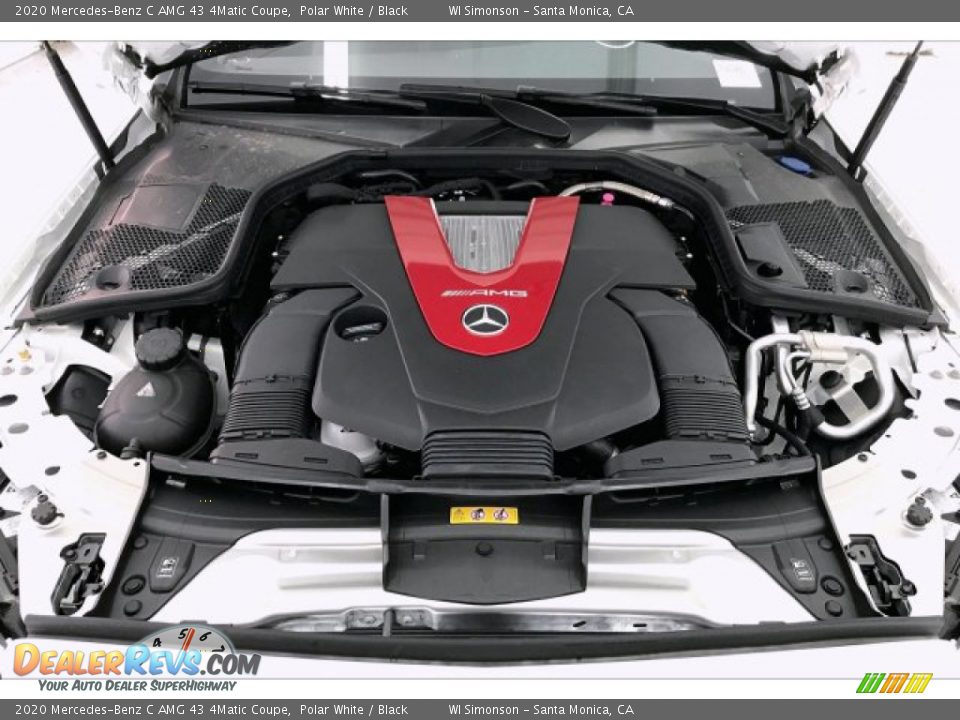 2020 Mercedes-Benz C AMG 43 4Matic Coupe 3.0 Liter AMG biturbo DOHC 24-Valve VVT V6 Engine Photo #9