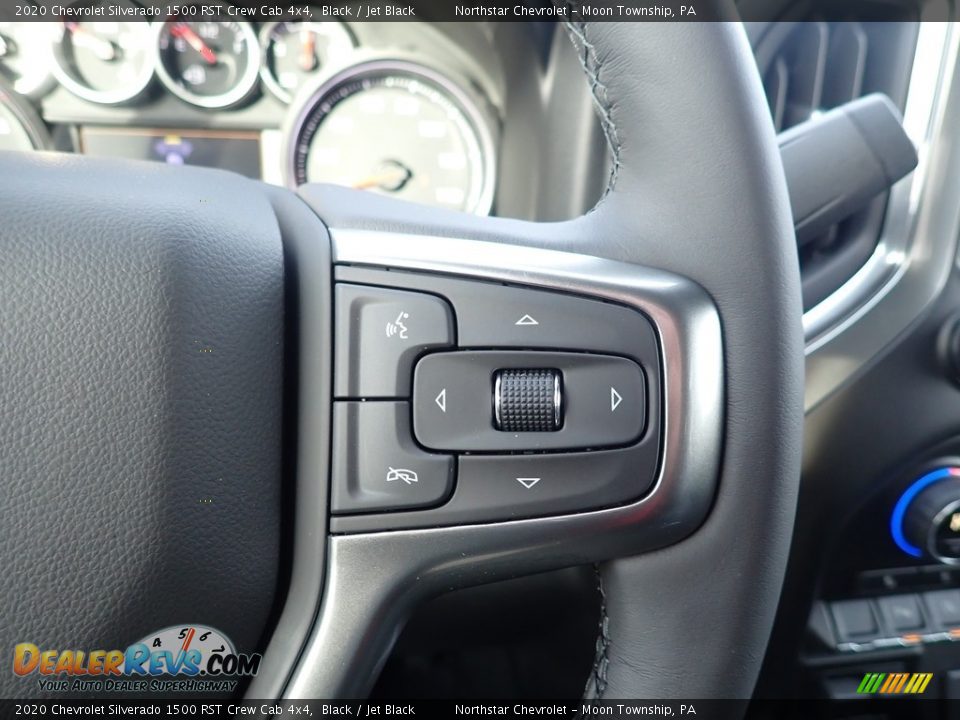 2020 Chevrolet Silverado 1500 RST Crew Cab 4x4 Steering Wheel Photo #19