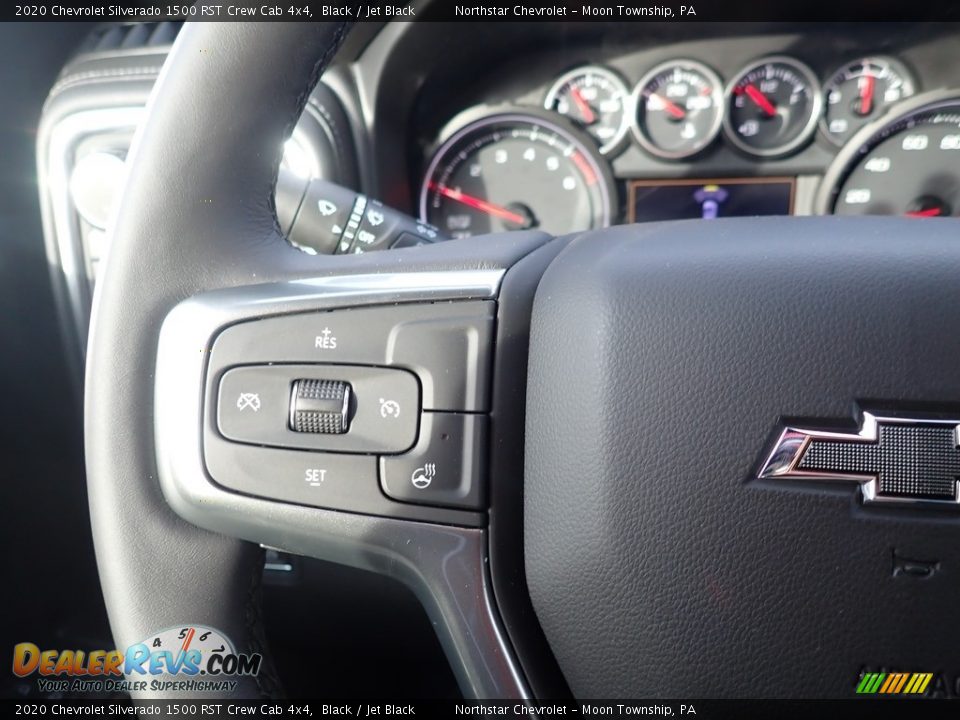 2020 Chevrolet Silverado 1500 RST Crew Cab 4x4 Steering Wheel Photo #20
