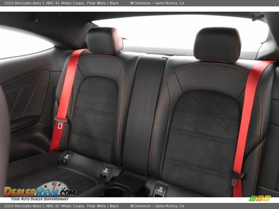 Rear Seat of 2020 Mercedes-Benz C AMG 43 4Matic Coupe Photo #15