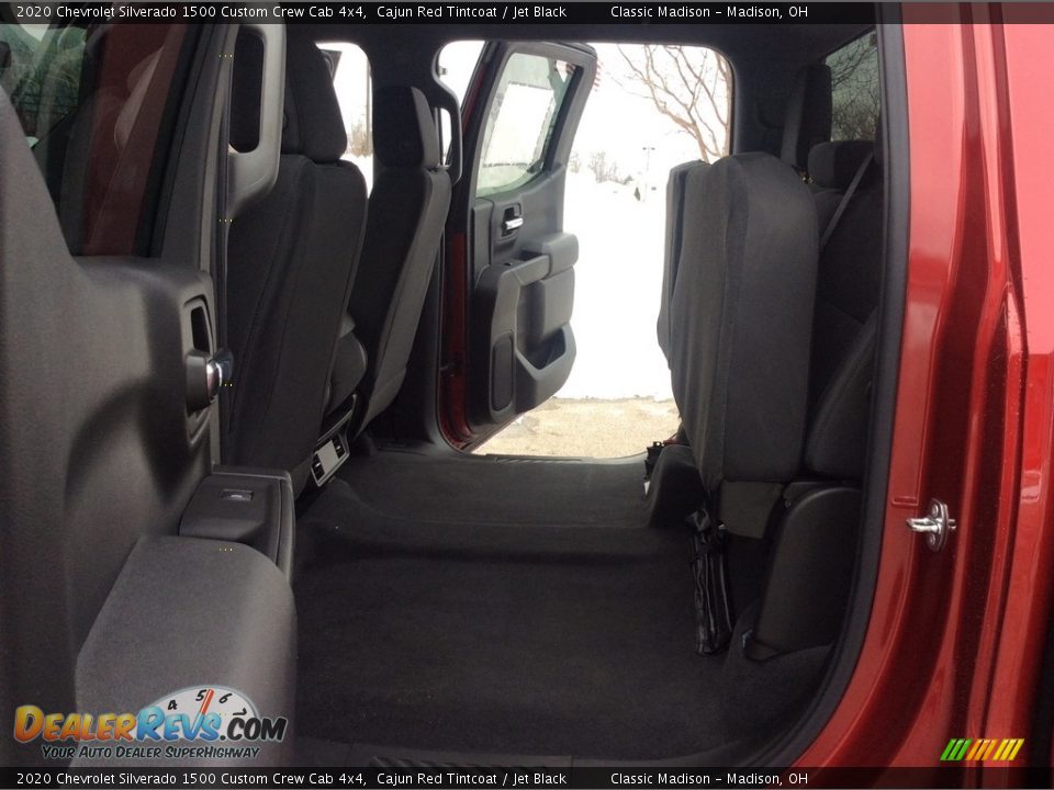 2020 Chevrolet Silverado 1500 Custom Crew Cab 4x4 Cajun Red Tintcoat / Jet Black Photo #26