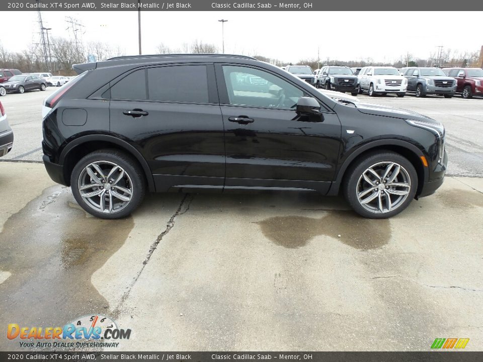 Stellar Black Metallic 2020 Cadillac XT4 Sport AWD Photo #2