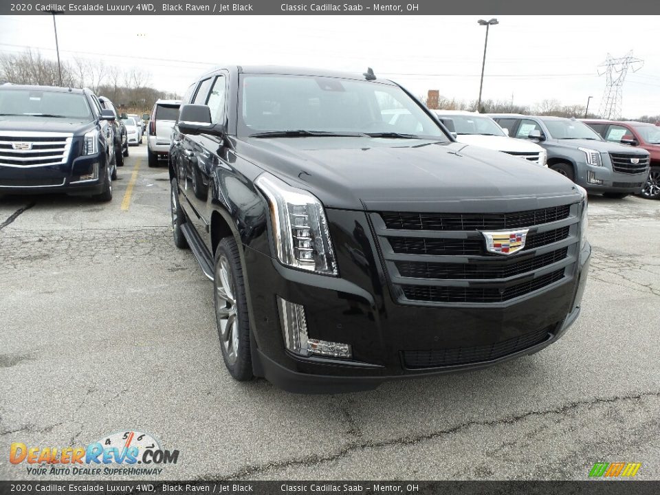 2020 Cadillac Escalade Luxury 4WD Black Raven / Jet Black Photo #1