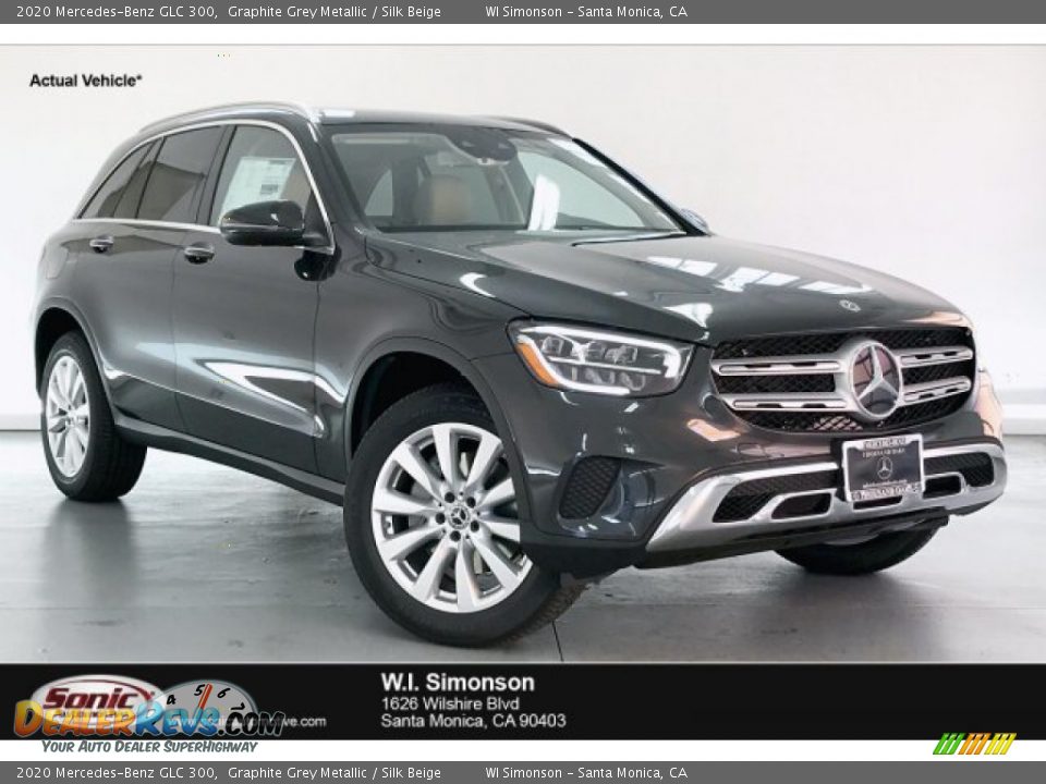 2020 Mercedes-Benz GLC 300 Graphite Grey Metallic / Silk Beige Photo #1